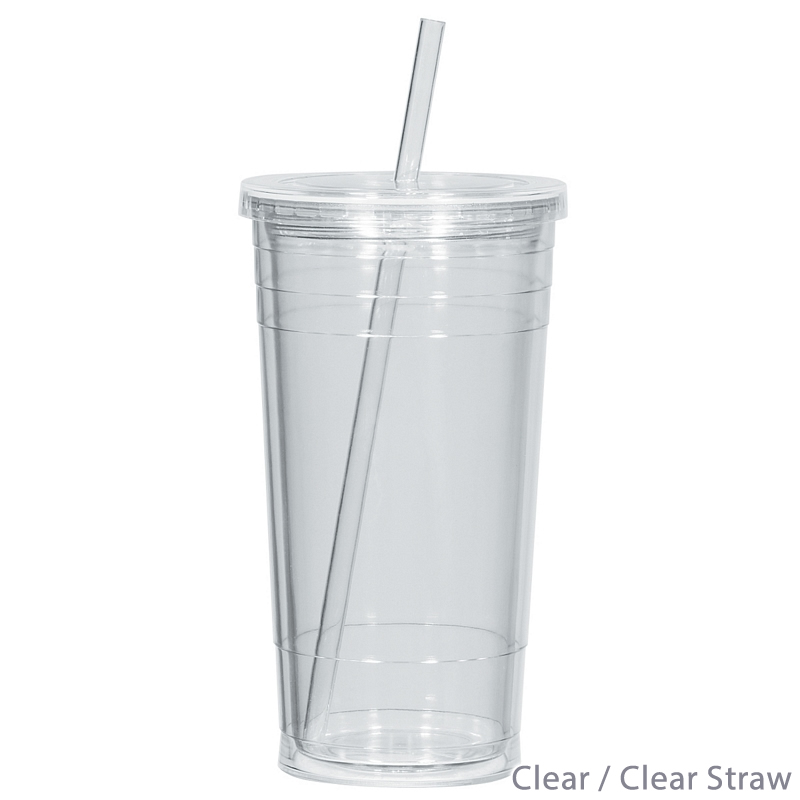 Clear Plastic Cup Clipart Double Wall Acrylic Tumbler