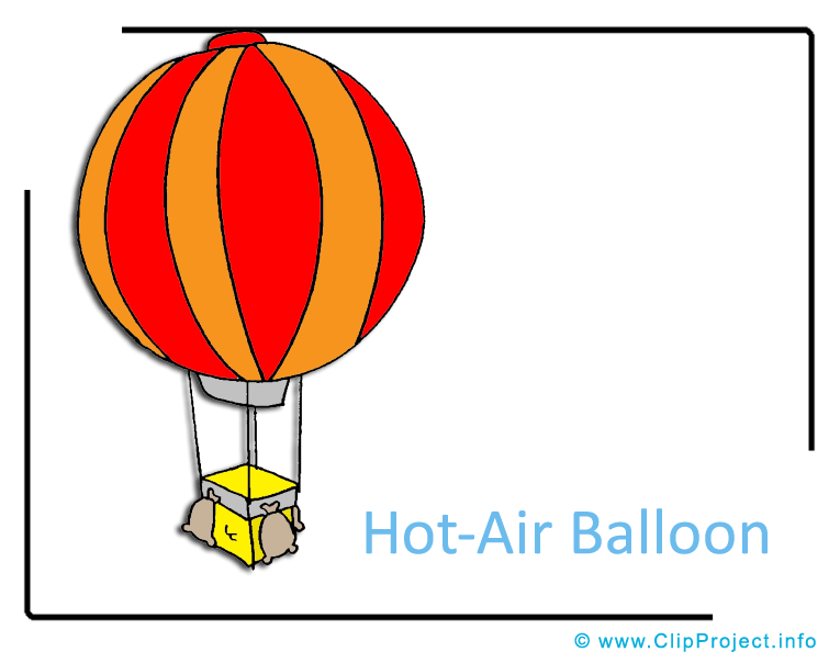 Clip Art Title  Hot Air Balloon Clipart Picture Free   Transportation