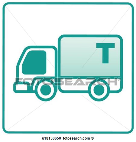 Clipart   Exp Dition Ic Nes Transport Camions Camion Transport