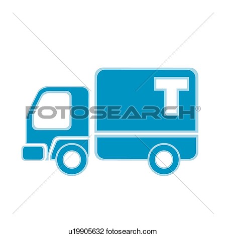 Clipart   Exp Dition Ic Nes Transport Camions Camion Transport