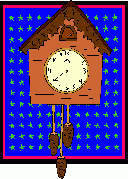 Cuckoo Clock Clipart   Cuckoo Clock Clip Art
