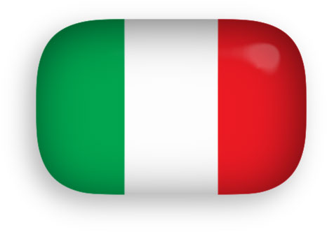 Italy Flag Clipart Rounded Corners Jpg