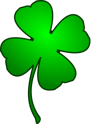 Share Irish Lucky Clover Bold Clipart With You Friends