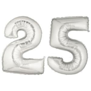 25 Mega 40 Number Silver Birthday   Only  49 99