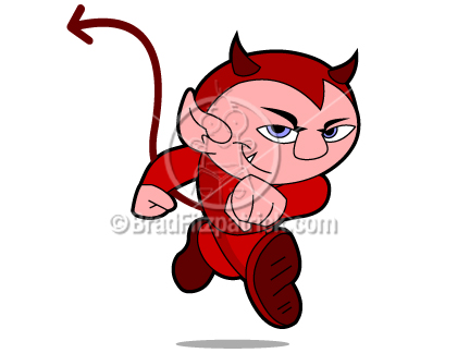 Cartoon Devil Clip Art   Devil Clipart Graphics   Vector Devil Icon