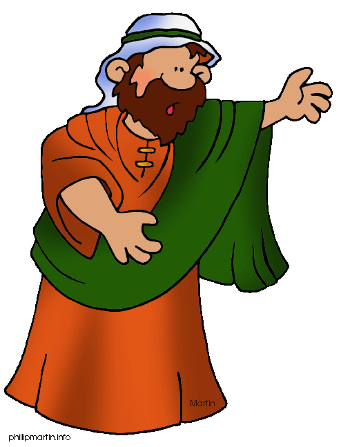 Free Bible Clip Art By Phillip Martin Isaiah   Bible Characters Clip