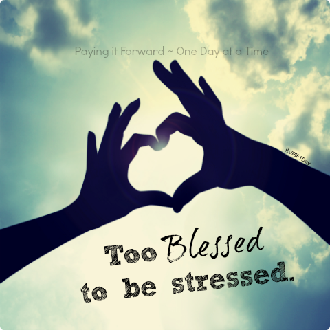 Inspirational Picture Quotes     Too Blessed To Be Stressed