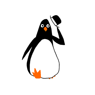 Penguin Hat Tip By David Huyck Aka Skedrawdles