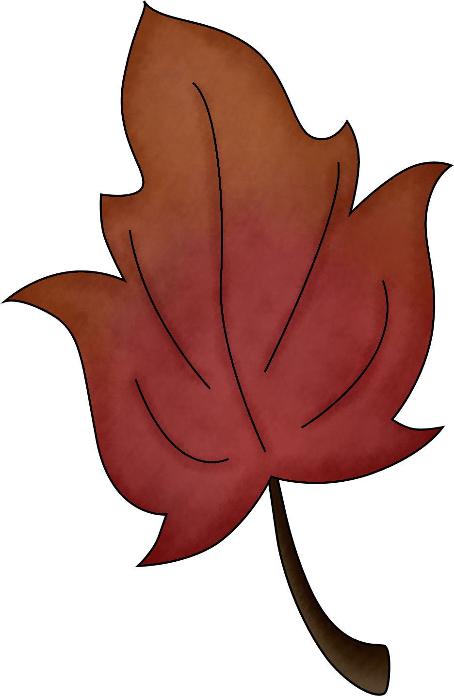 Pumpkin Leaf Clip Art   Clipart Panda   Free Clipart Images