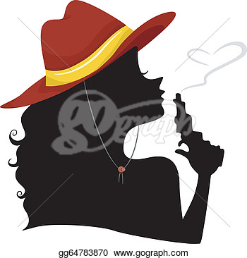    The A Heart Shaped Smoke From Her Pistol  Stock Clipart Gg64783870