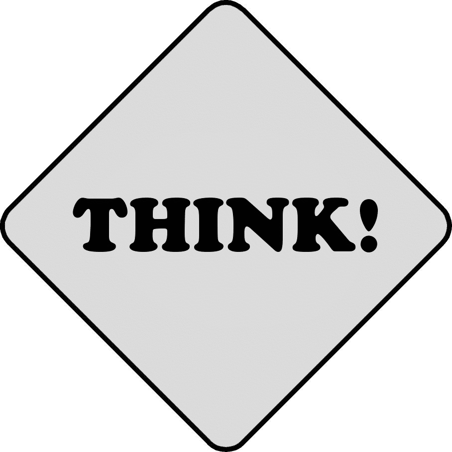 Think    Education Signs Think Png Html
