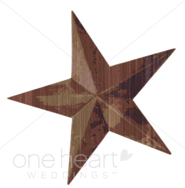 Tin Star Clipart Western Star Powerpoint Western Metal Star Clipart
