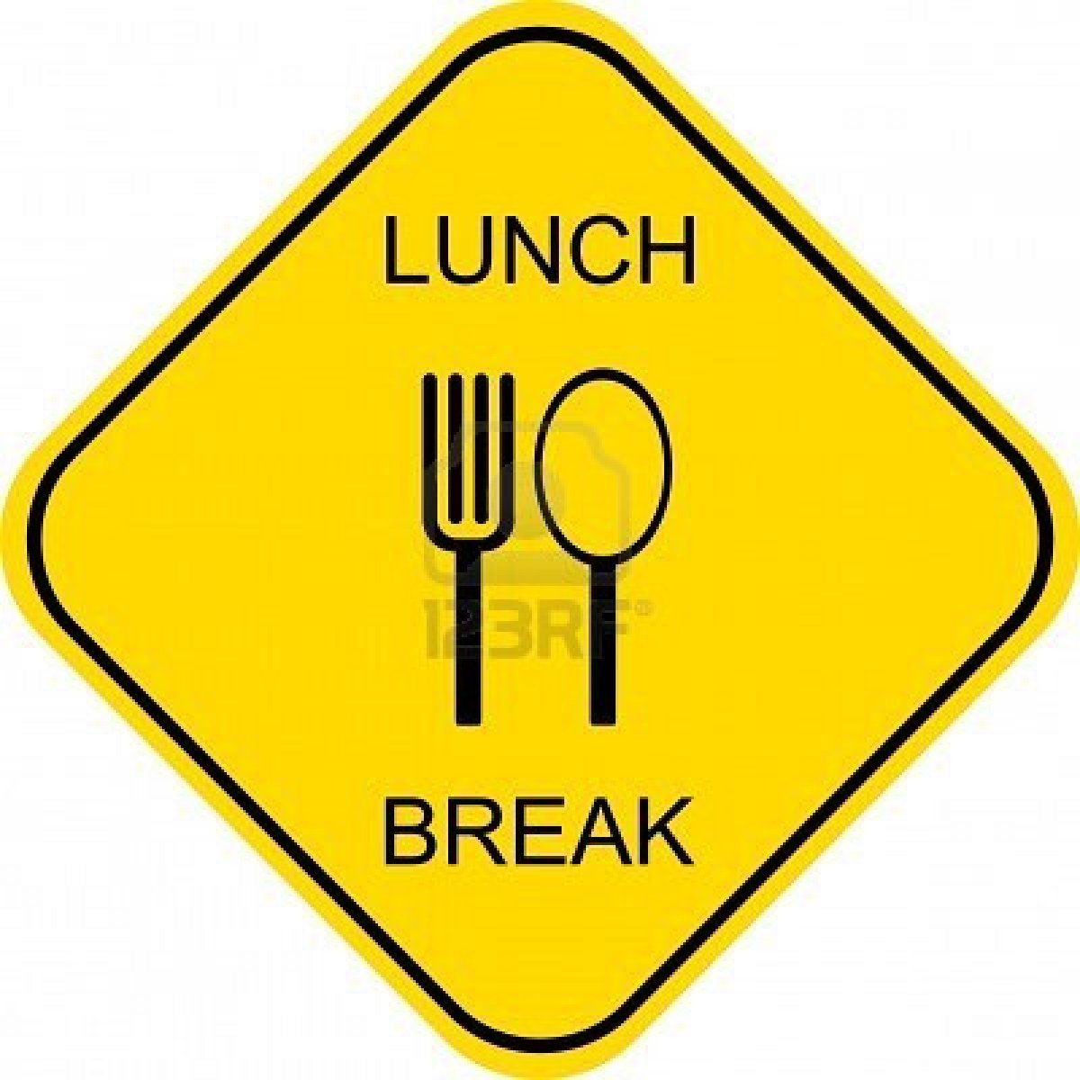5197944 Lunch Break Out To Lunch  Vector Sign Jpg