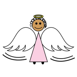 Angel Cartoon Clipart Image  Cartoon Angel Girl