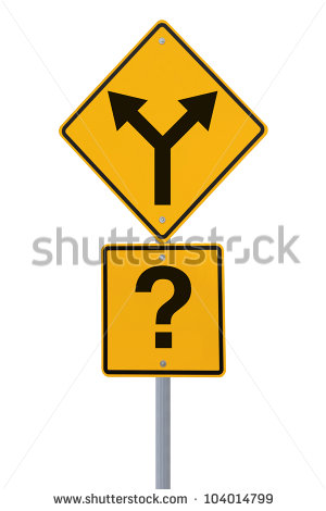 Conceptual Road Sign Choices