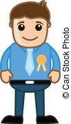 Employee Badge Vector Clipart And Illustrations
