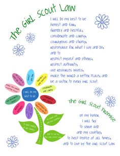 Girl Scout Clip Art   Daisy On Pinterest   Girl Scout Law Bible    