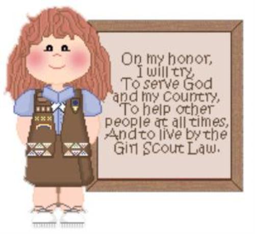 Girl Scout Pledge Clip Art   Daisy Scout Ideas   Pinterest