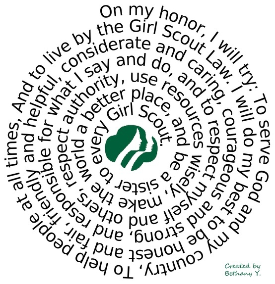 Girl Scout Promise   Girl Scouts   Pinterest