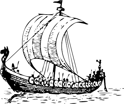 Pd Image Of Generic Viking Long Ship