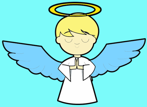 Pictures Of Cartoon Angels   Clipart Best