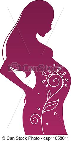 Pregnant Woman Csp11058011   Search Clipart Illustration Drawings
