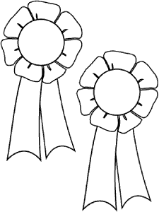 Prizes And Awards Coloring Pages   Medals Trophy Certificates