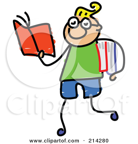 Royalty Free  Rf  Clipart Illustration Of A Childs Sketch Of A Boy
