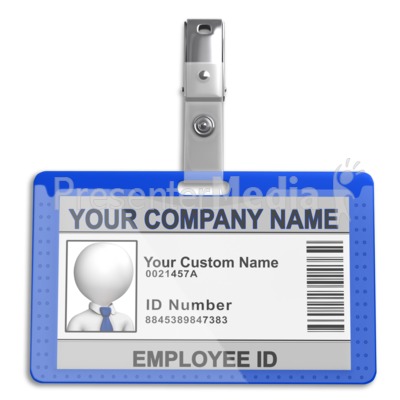 Single Id Badge   Science And Technology   Great Clipart For