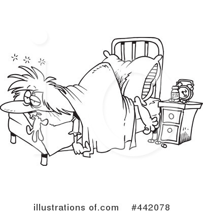 Sleep Clipart  442078   Illustration By Ron Leishman