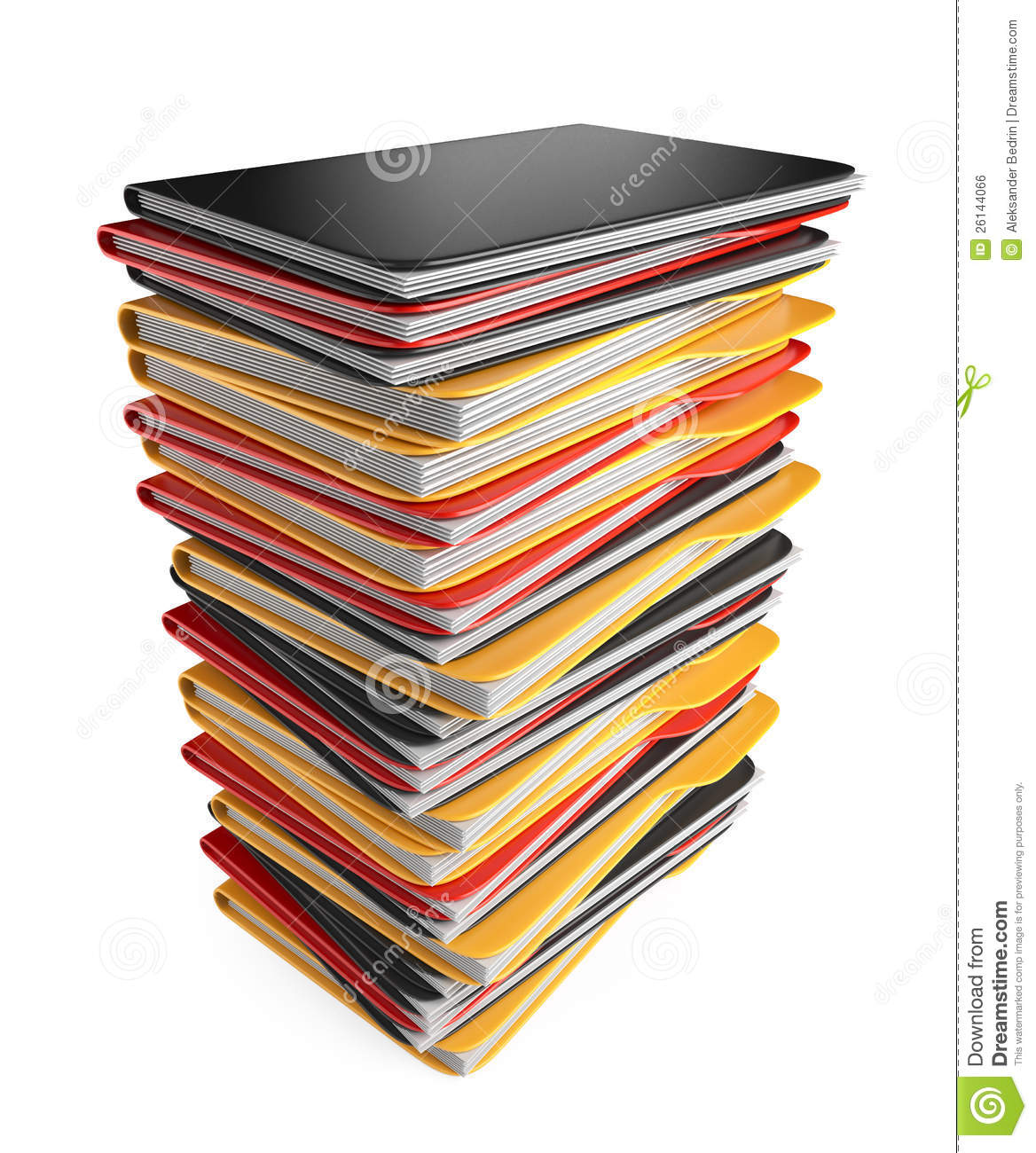 Stack Of Files Clipart Pile Of Folders And Files