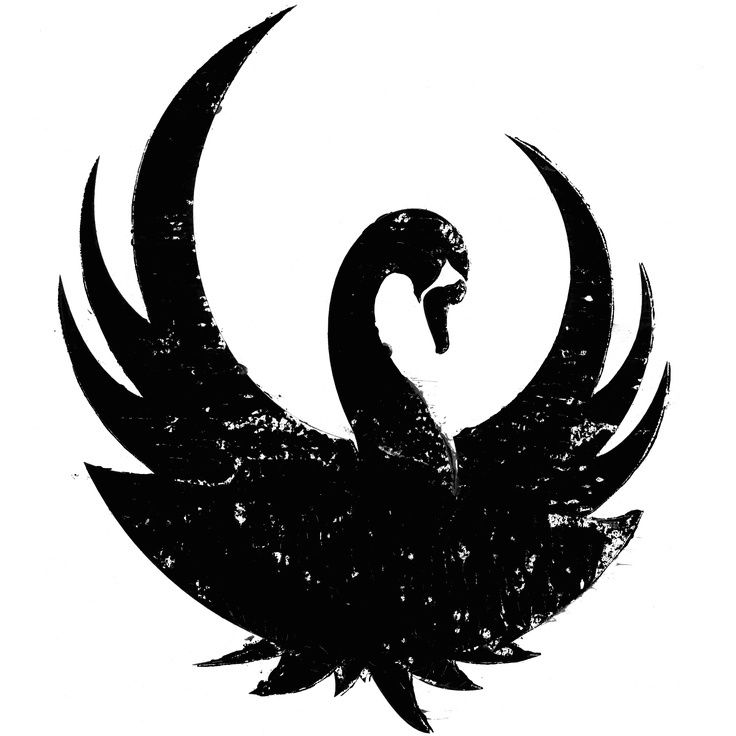 Black Swan Silhouette    Woodworking Burning   Pinterest   Cliparts Co
