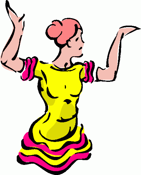 Dancer   Flamenco 1 Clipart   Dancer   Flamenco 1 Clip Art