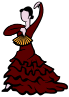 Flamenco Dancer Clipart Flamenco Clipart