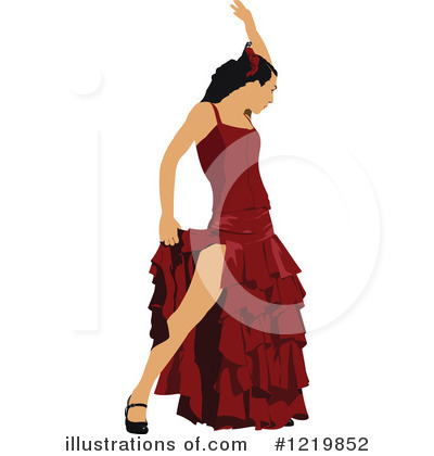 Flamenco Dancer Clipart Flamenco Dancer Clipart