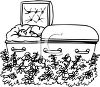 Funnies Pictures About Burial Services Clip Art
