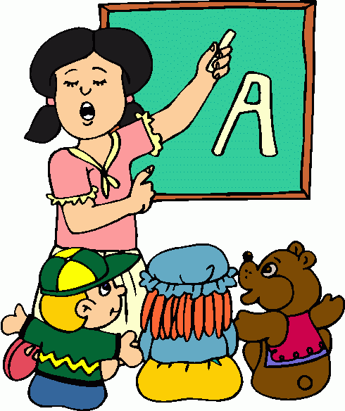 Girl Teaching Clipart   Girl Teaching Clip Art