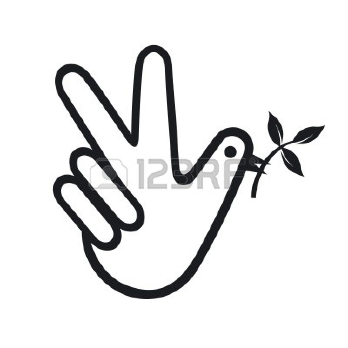Hand Peace Sign Drawing 6751984 Hand Dove Of Peace Jpg