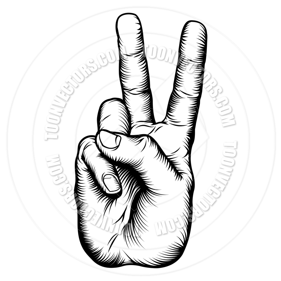 Hand Peace Sign Symbol   Clipart Panda   Free Clipart Images