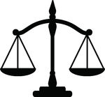Justice Scales   Vector Illustration Of Justice Scales