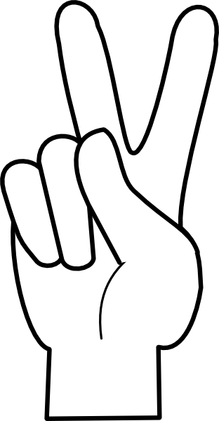 Peace Sign Clip Art At Clker Com   Vector Clip Art Online Royalty