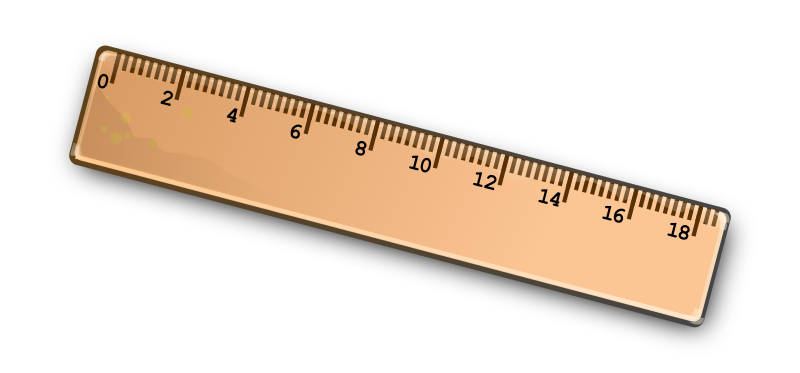 Ruler By Molumen   Cleaned Vectors Of The Sarxos Clipart