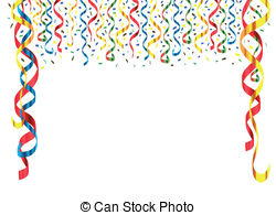 Streamers Clip Art And Stock Illustrations  41814 Streamers Eps
