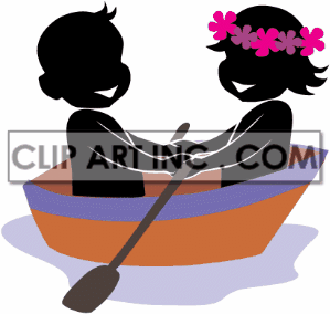 Boat Boats Row Love Boating People 224 Clip Art People Shadow People