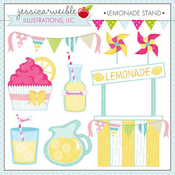 Clipart For Commercial And Personal Use Lemonade Summer Clipart
