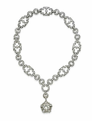 Diamond Necklace Clip Art Art Deco Diamond Pendant