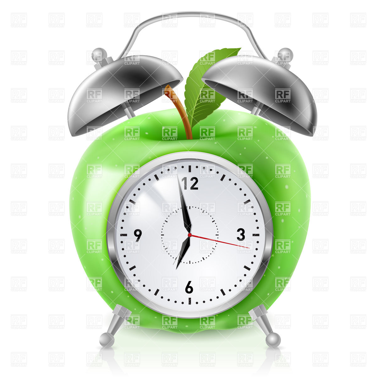 Green Apple Alarm Clock   Healthy Lifetime 6836 Objects Download    