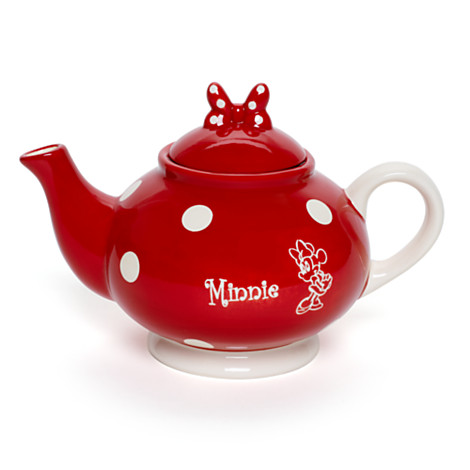 Minnie Mouse Polka Dot Teapot