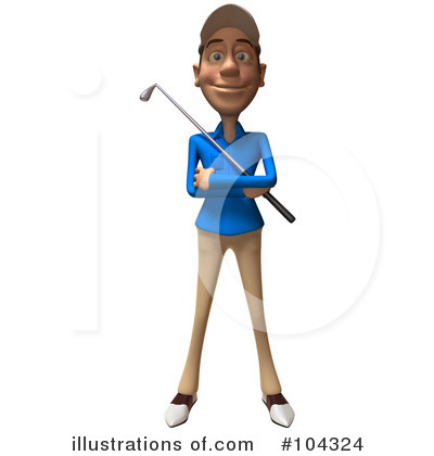 Royalty Free  Rf  Golf Clipart Illustration By Leonid   Stock Sample