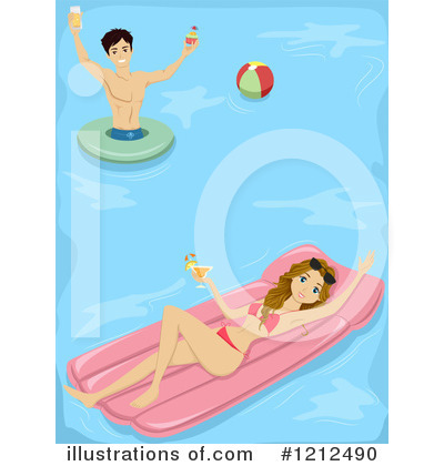 Royalty Free  Rf  Swimming Clipart Illustration  1212490 By Bnp Design